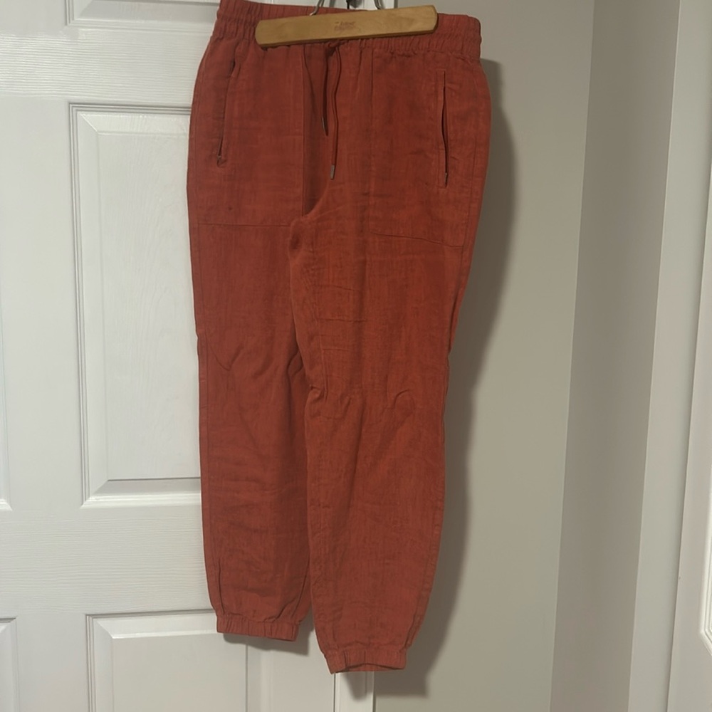 Athleta linen jogger